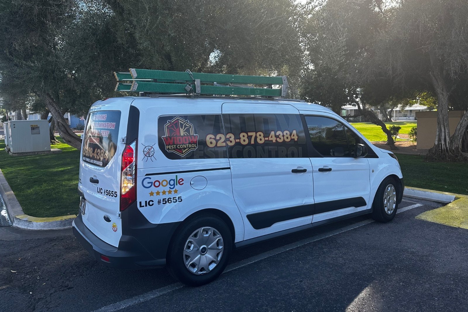 White Van - Commercial Pest Control